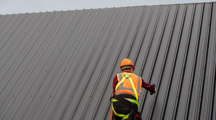 Professional metal roof installation services in Four States, WV